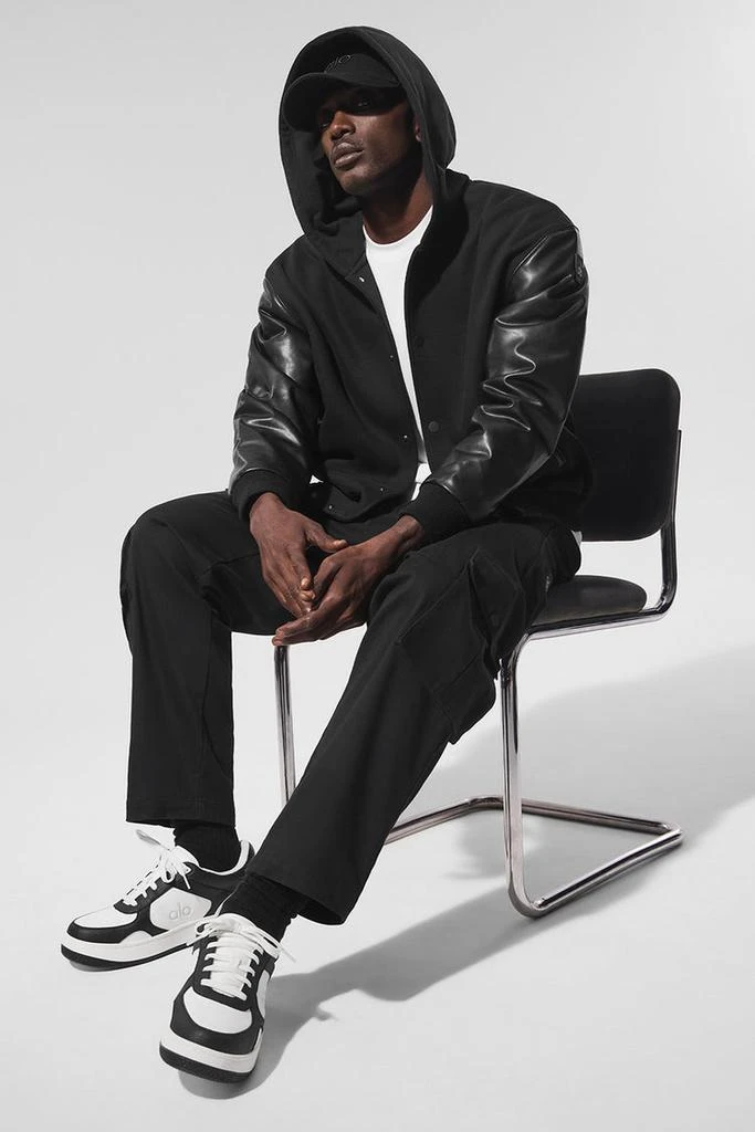 Alo Select Hooded Bomber Jacket - Bone 4