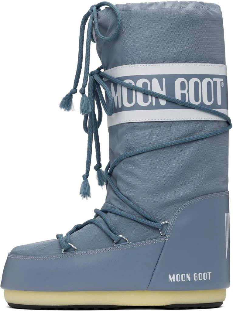 Moon Boot Blue Icon Nylon Boots 3