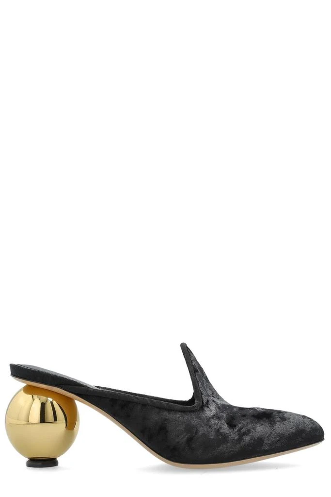 Salvatore Ferragamo Ferragamo Spherical Heel Mules 1