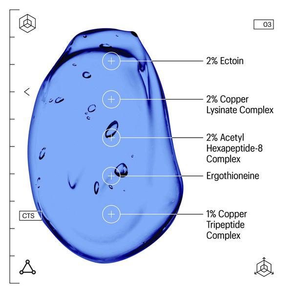 Allies of Skin Allies of Skin Copper Tripeptide & Ectoin Advanced Repair Serum 30ml