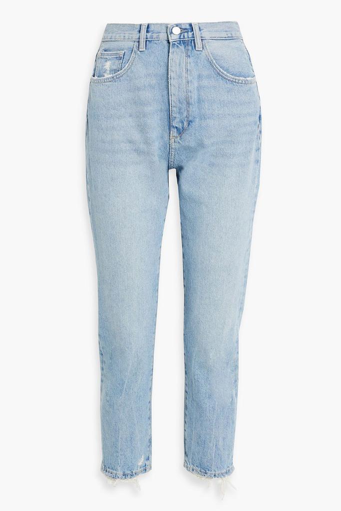 DL1961 Lela distressed high-rise skinny jeans