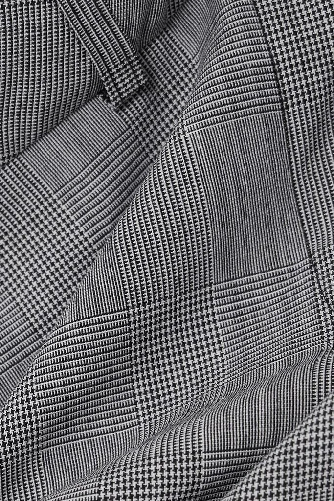 COPERNI Layered Prince of Wales checked wool straight-leg pants 5