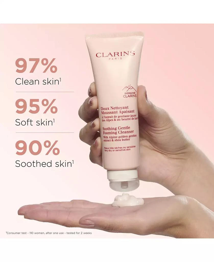 Clarins Soothing Gentle Foaming Cleanser With Shea Butter 10