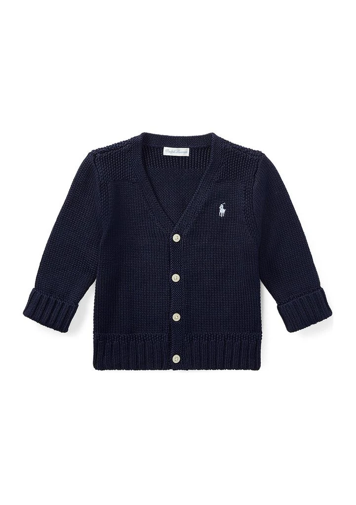 Ralph Lauren Baby Boys Cotton V-Neck Cardigan