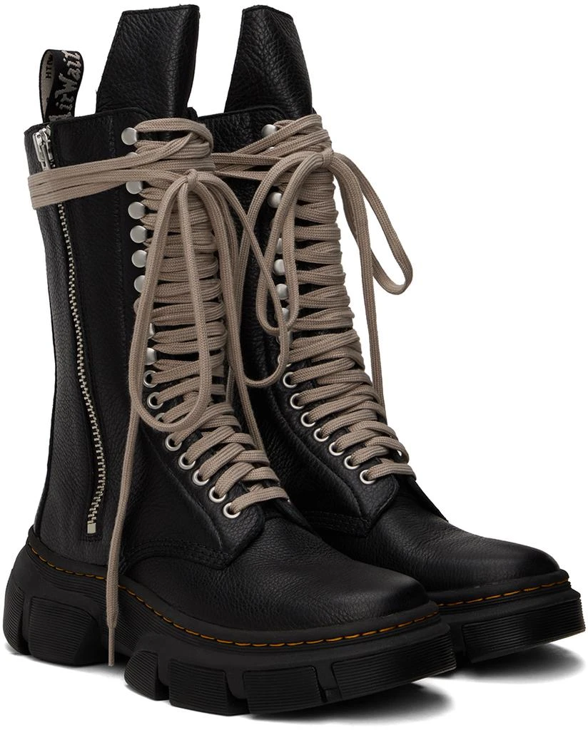 Rick Owens Black Dr. Martens Edition 1918 DMXL RO Boots 4