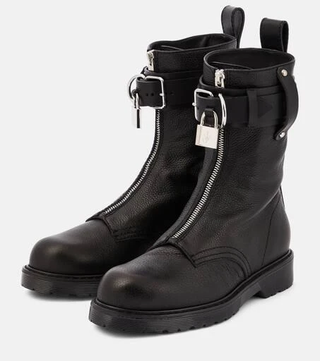 JW Anderson Lock leather ankle boots 5