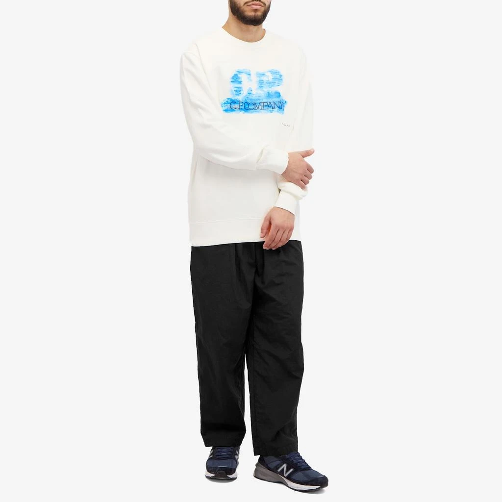 C.P. Company C.P. Company Artisinal Logo Sweat 4