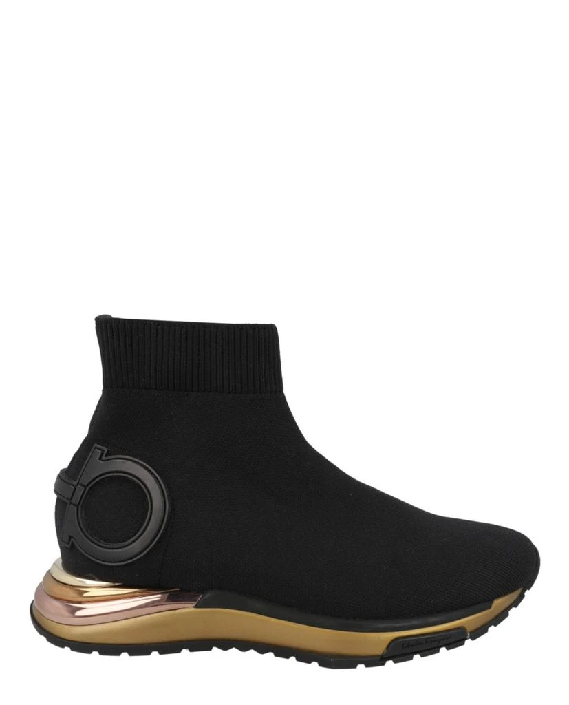 Salvatore Ferragamo Gardena Ankle Sock Sneakers