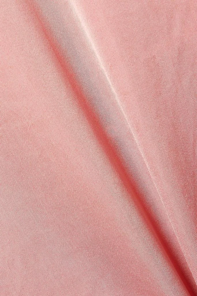 GAUCHERE Vitalia cupro-satin midi skirt 4