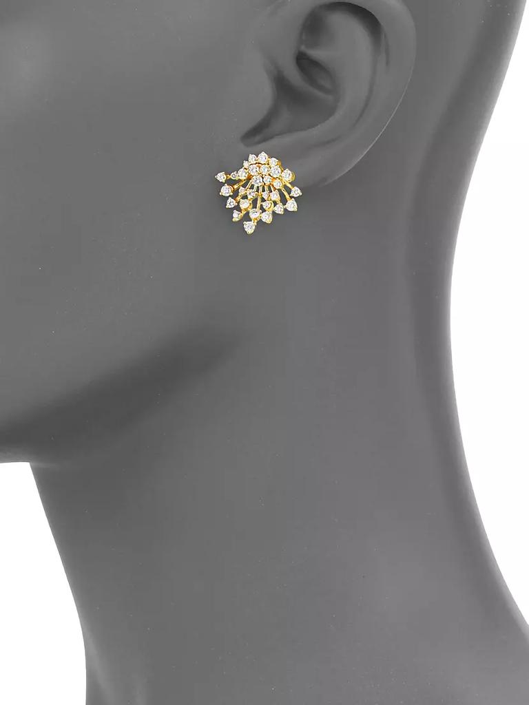 HUEB Luminus 18K Yellow Gold & Diamond Earrings
