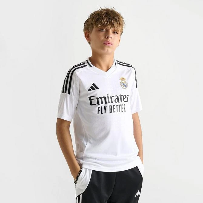 Adidas Kids' adidas Real Madrid 24/25 Home Soccer Jersey 3