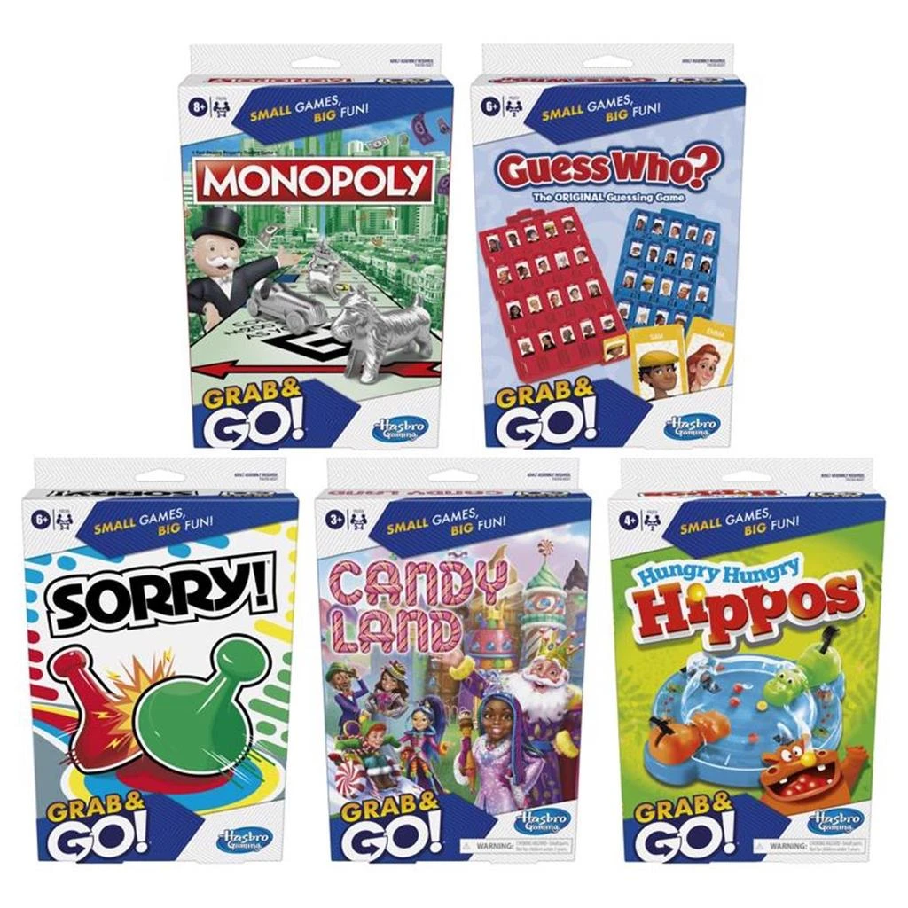 Hasbro Assorted Grab & Go Games 1