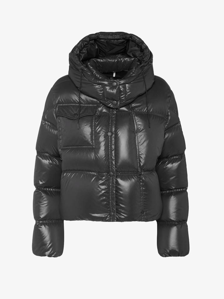 【国内発送】MONCLER ROCHELAIR ダウン 1c00006539jh999 Moncler Black Rochelairs Polyamide Long Parka - Coats
