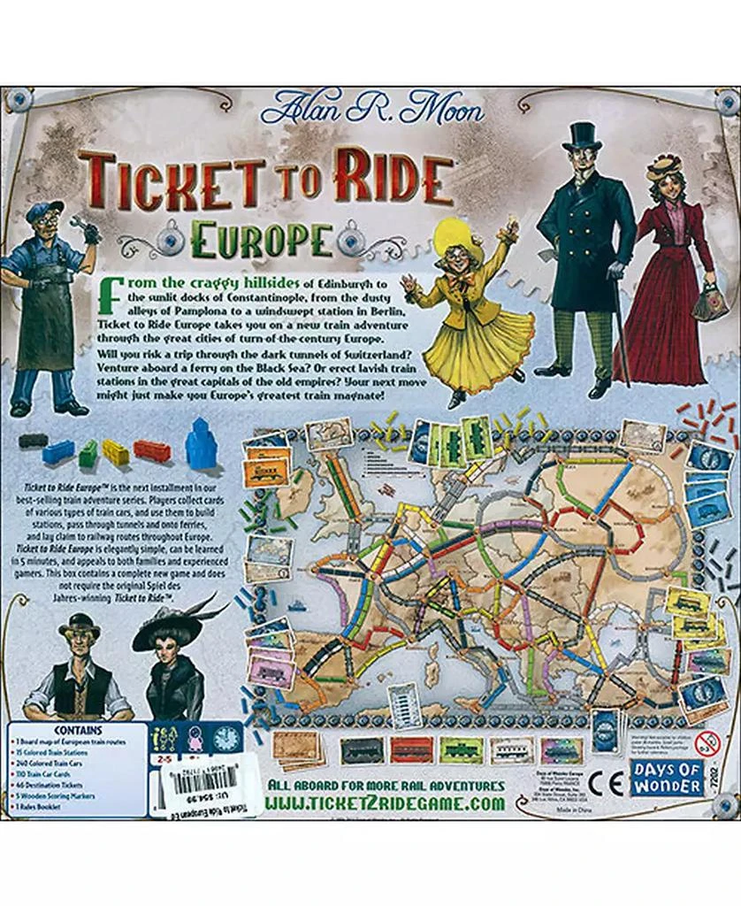 Crayola Ticket to Ride Europe 4