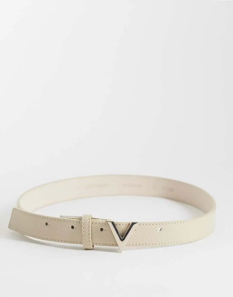 Valentino Valentino Divina belt in cream - CREAM