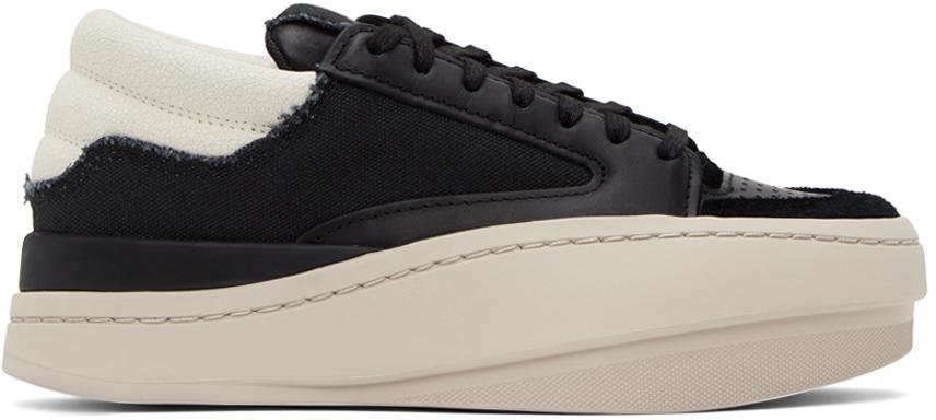 【関税込み】Y-3 ブラック Centennial Lo スニーカー Y-3 Black Centennial Lo Sneakers - Men's Sports Shoes