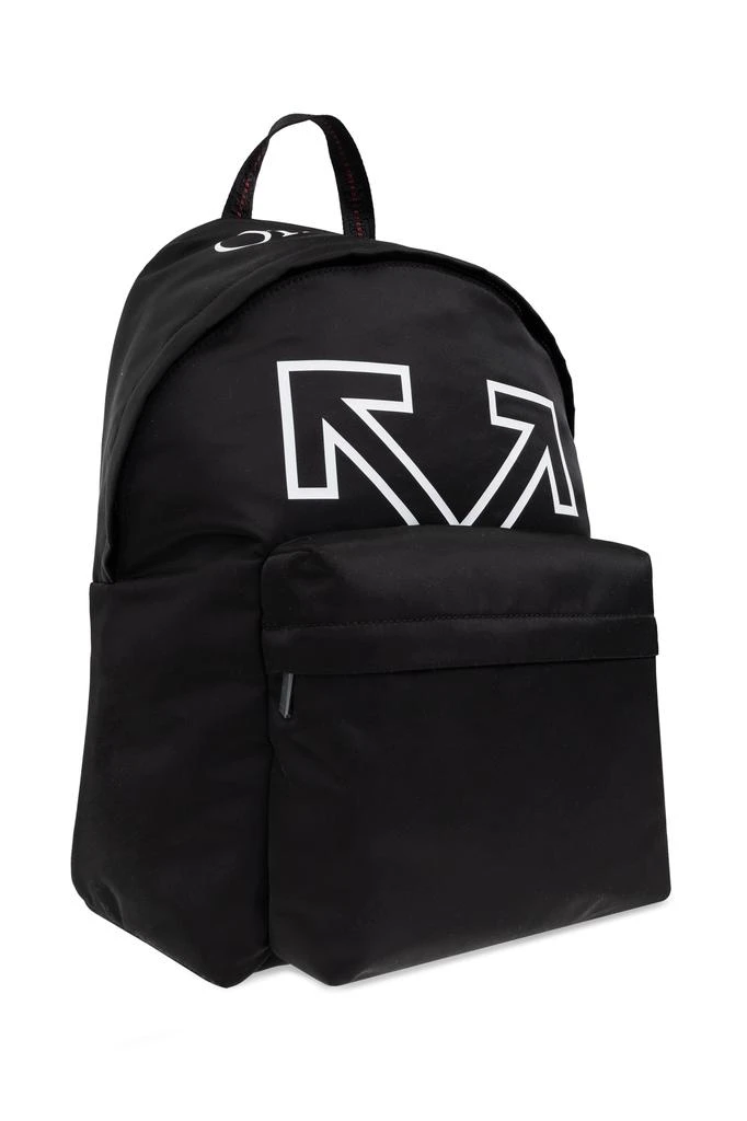Off-White Backpack with Logo 4