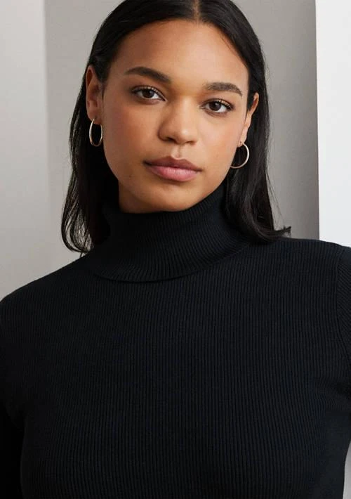 Ralph Lauren Ralph Lauren Plus Size Ribbed Turtleneck Sweater 3