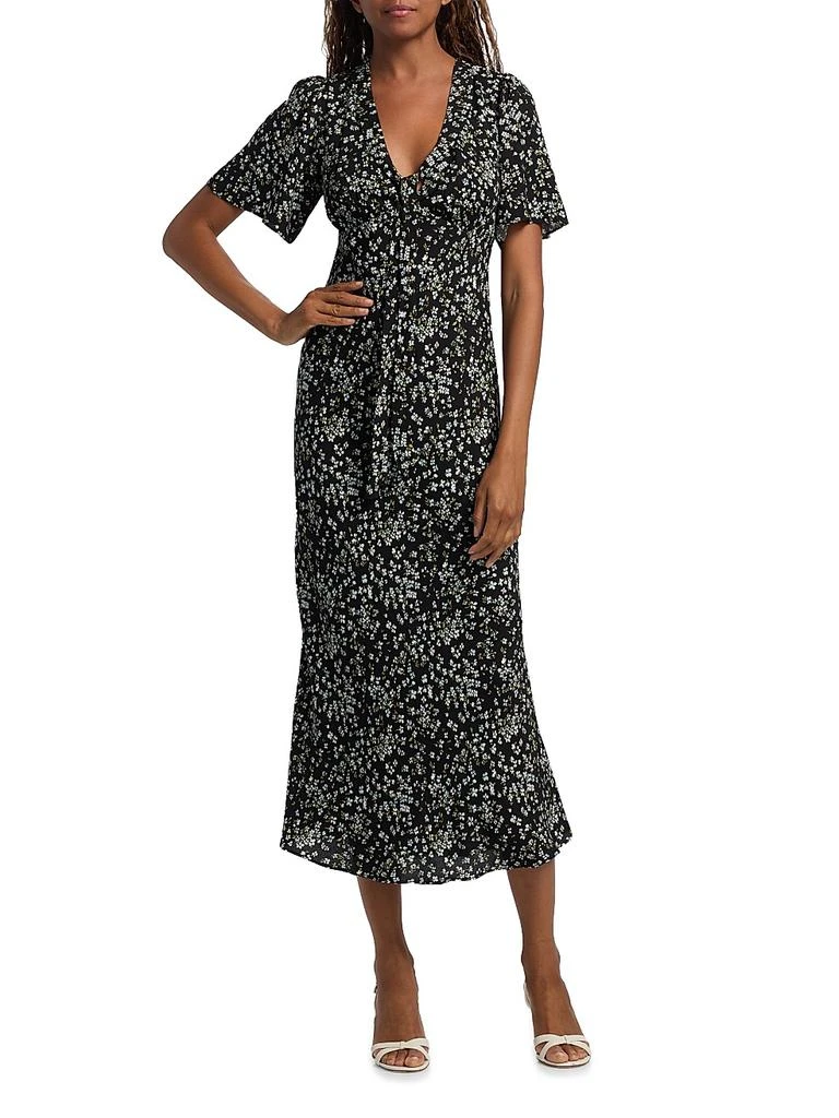 Shop Tyra Floral Crepe Midi-Dress on Sale at BeyondStyle  Get 25% Off Tyra Floral  Crepe Midi-Dress with Limited-Time Flash Deals, Exclusive Discounts, and  Special Offers. Enjoy Unbeatable Savings on Tyra Floral