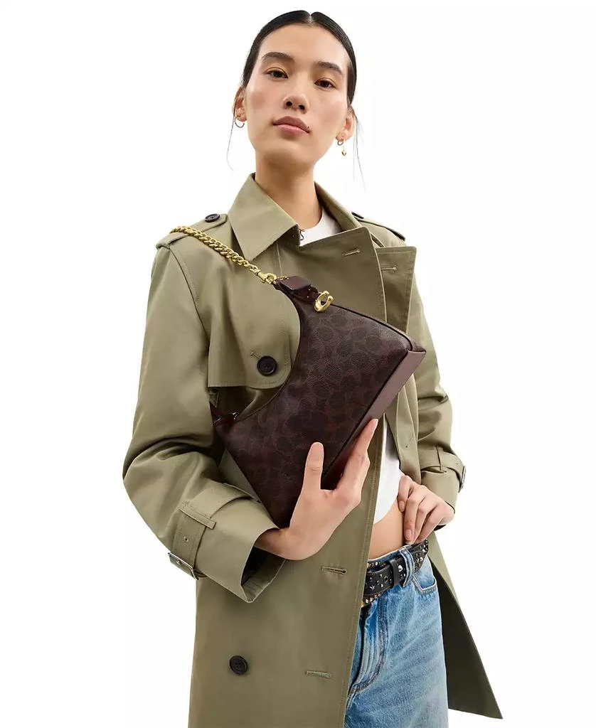 Coach Juliet Signature Canvas Shoulder Bag 8