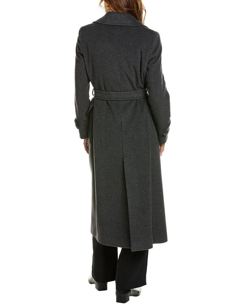 Cinzia Rocca Icons Long Wool & Cashmere-Blend Trench Coat 2