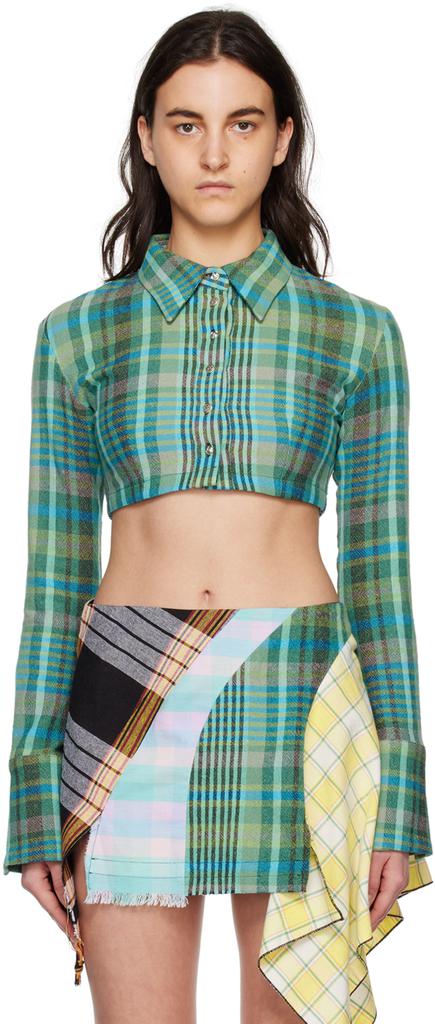 Rave Review Blue Embla Shirt