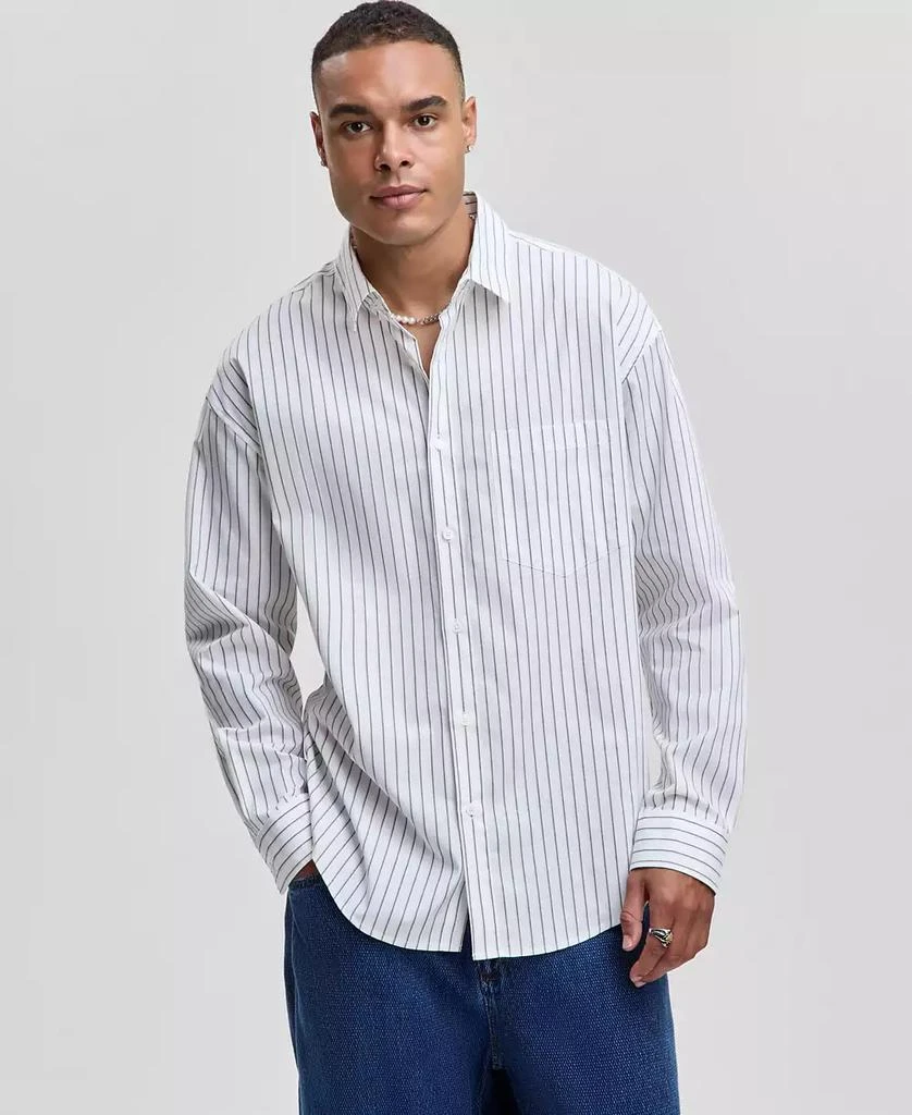 Mode of One Men
s Chance Relaxed-Fit Shirt, Macy
s Exclusive 1