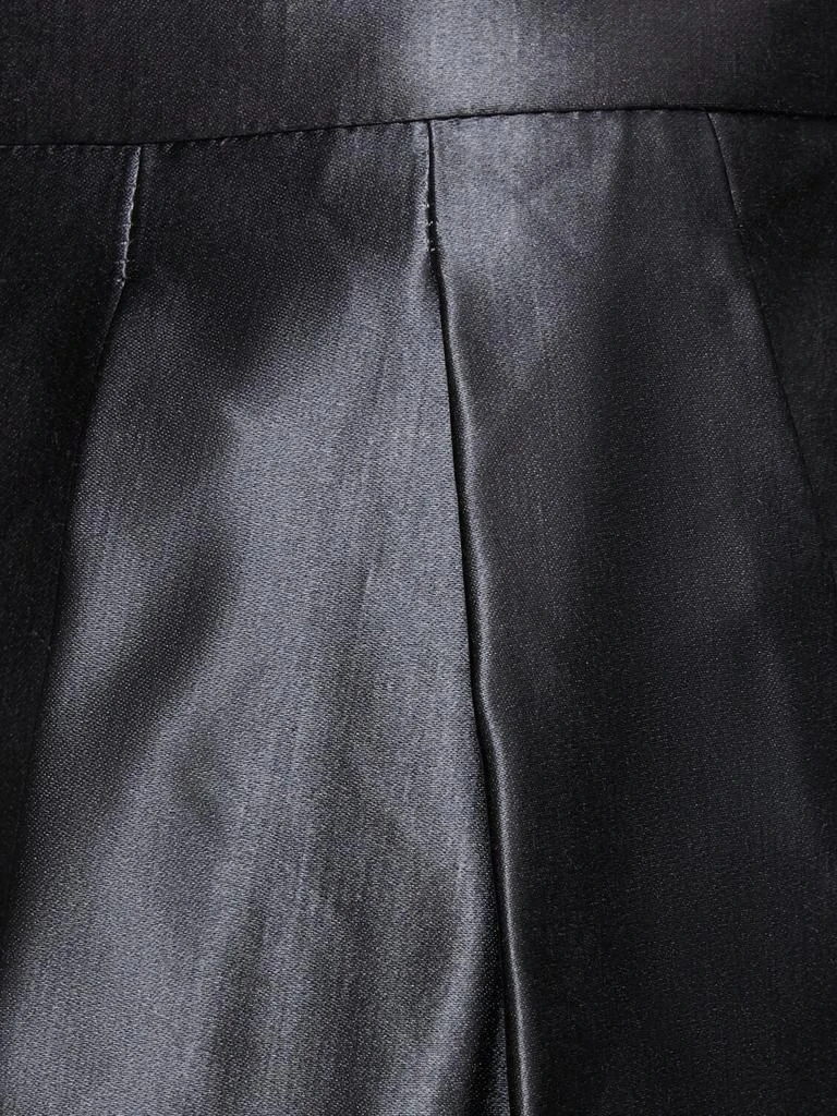 Giorgio Armani Silk & Linen High Waist Straight Pants 3