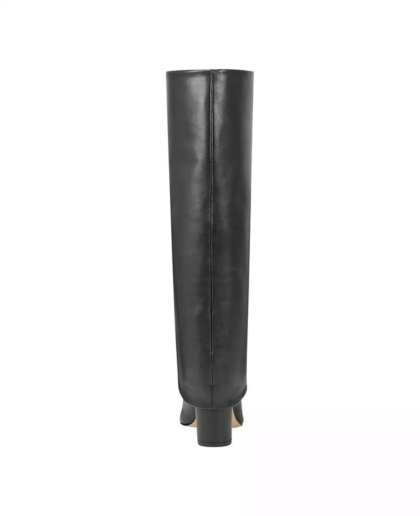 Marc Fisher Women's Leina Block Heel Pointy Toe Knee High Dress Boots 3