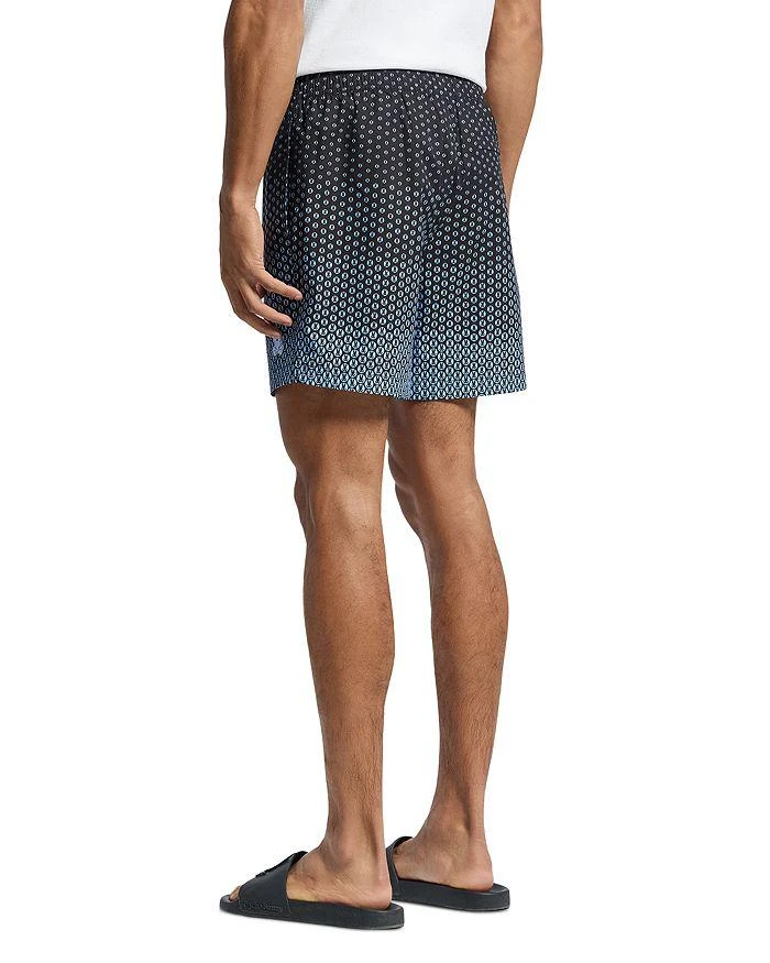 Psycho Bunny Bendigo Allover Print 5.75" Swim Trunks 4