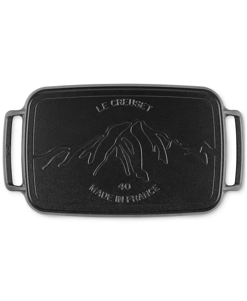 Le Creuset Alpine Outdoor Collection Enameled Cast Iron 15.75" Rectangular Griddle 4