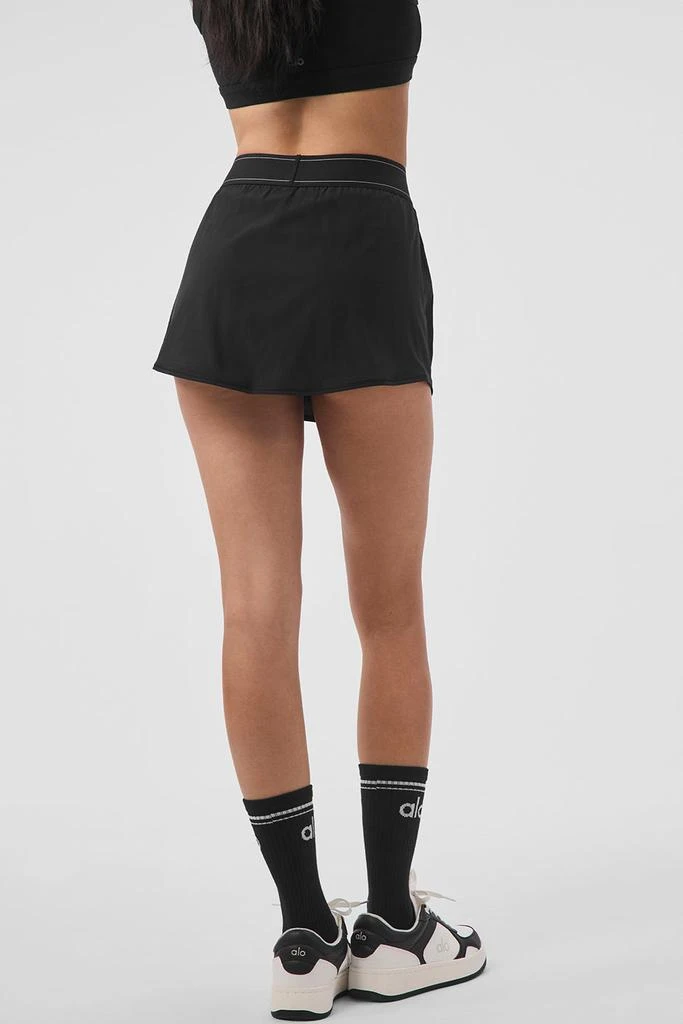 Alo Yoga Match Point Tennis Skirt - Black 3