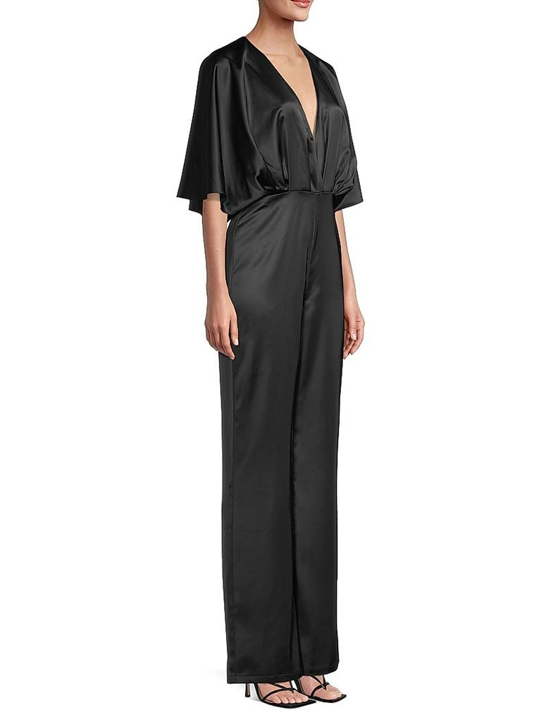Aiifos Amal Satin Flare-Leg Jumpsuit 4