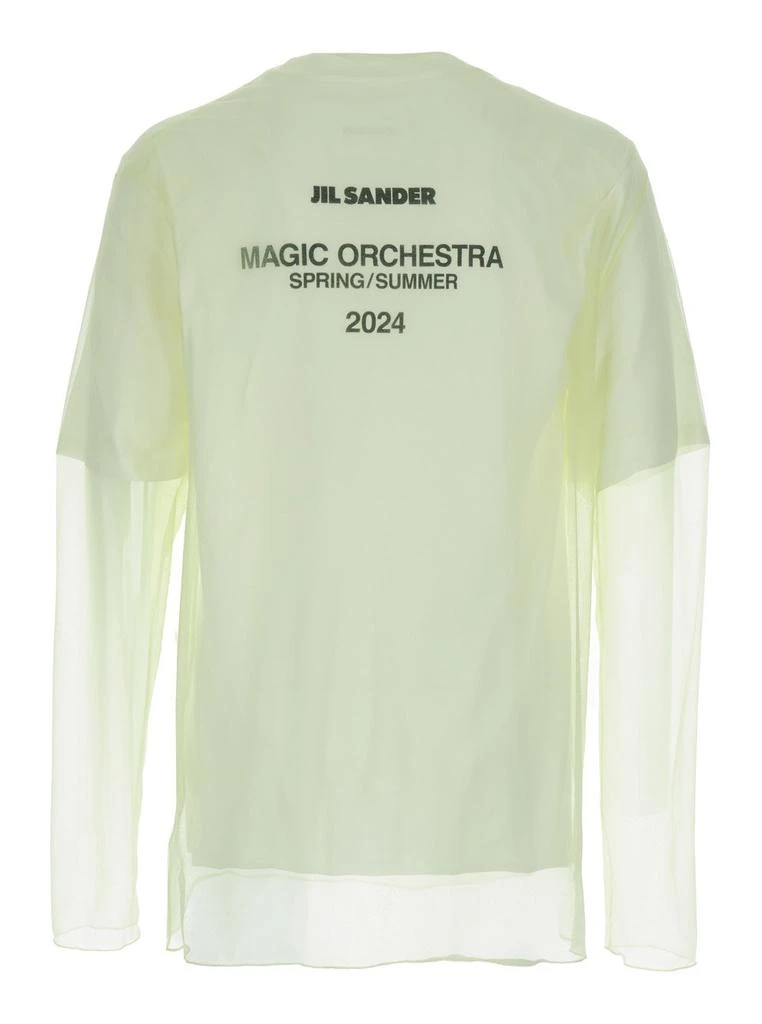 Jil Sander Jil Sander Logo Printed Layered T-Shirt 3