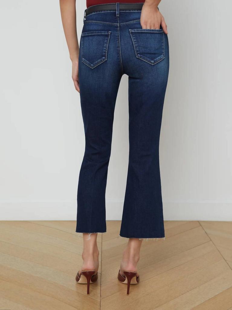 L'Agence L'Agence - Kendra High Rise Crop Flare Jean