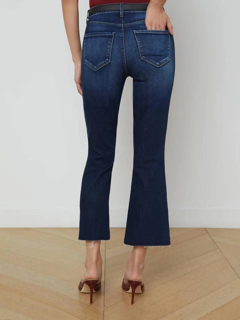 L'Agence L'Agence - Kendra High Rise Crop Flare Jean 2