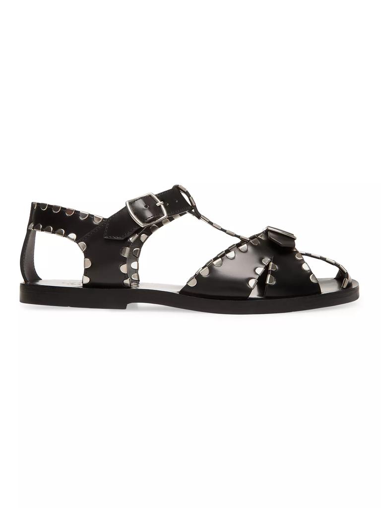 Bally Bally Buckle-Detailed Slip-On Slippers - Sandals