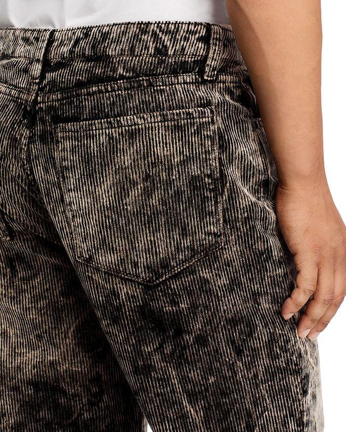 MONFRÈRE Jayden Straight Corduroy Pants in Acid Noir 7