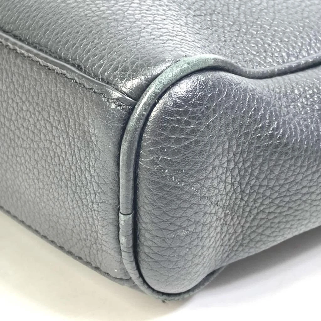 Dior Leather Handbag Shoulder Bag (Pre-Owned) 5