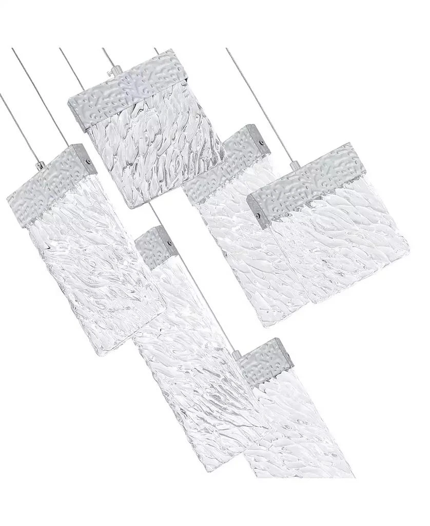 CWI Lighting 22" Metal Carolina LED Chandelier 3