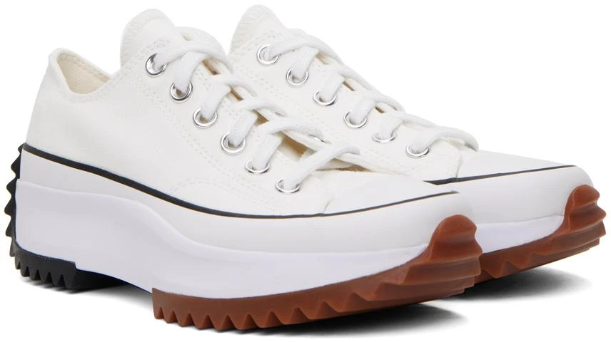 Converse White Run Star Hike Sneakers 4