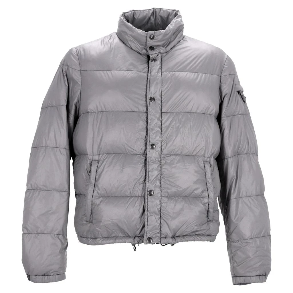Prada Puffer Jacket in Grey Nylon 1