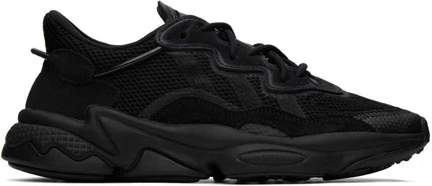 Adidas Black Ozweego Sneakers 1