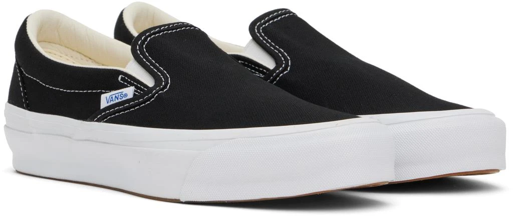 Vans Black LX Slip-On Reissue 98 Sneakers 4