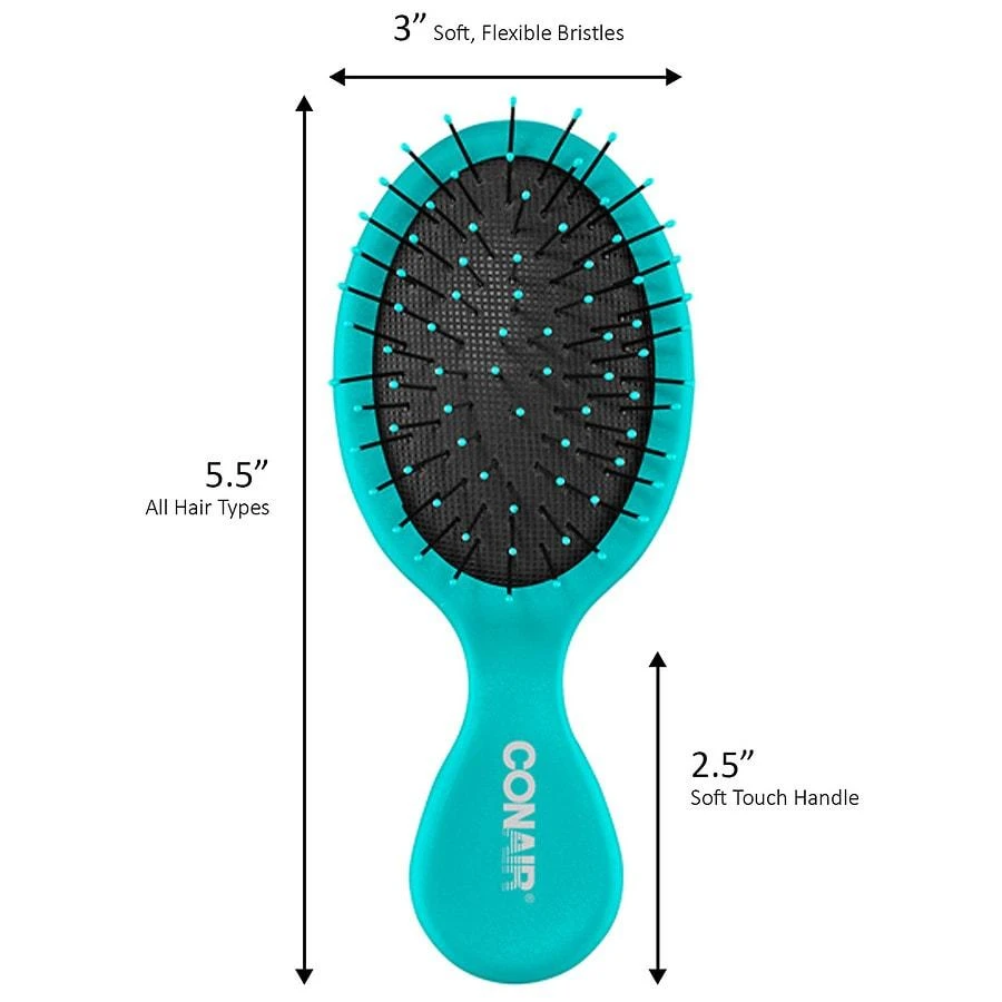 Conair Detangling Mid-Size Cushion Wet/Dry Hairbrush 4