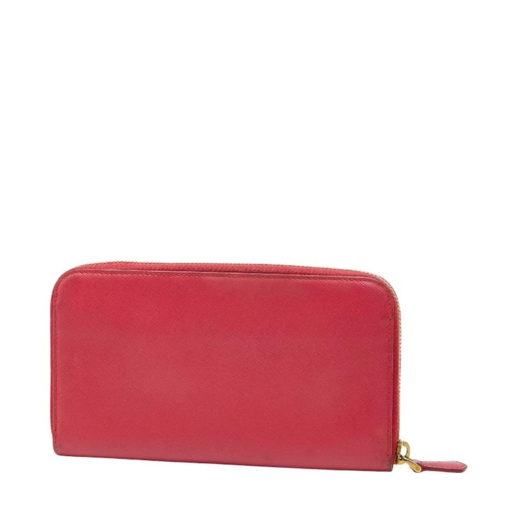 Prada Leather Long Wallet (Bi-Fold) (Pre-Owned) 2