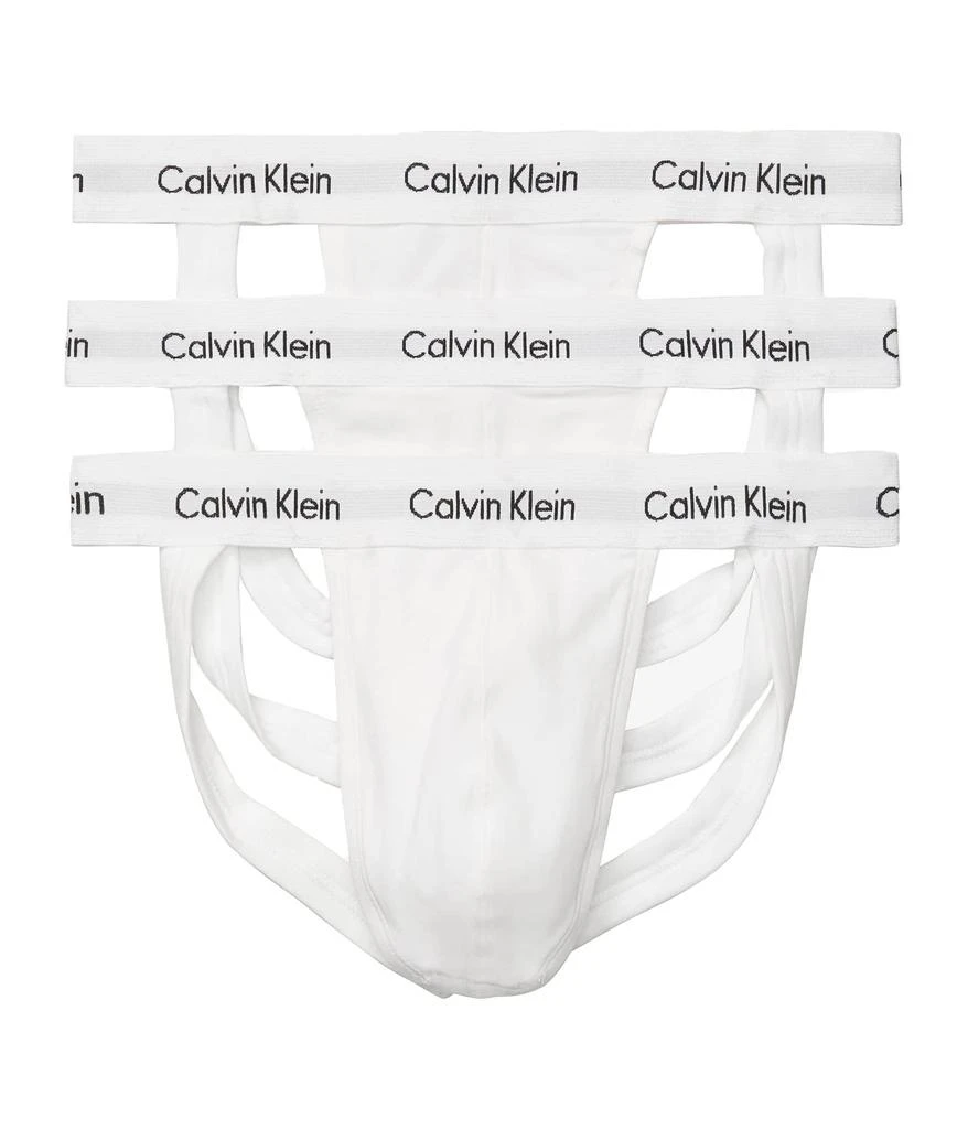 Calvin Klein Underwear Cotton Stretch Jock Strap 3-Pack 1