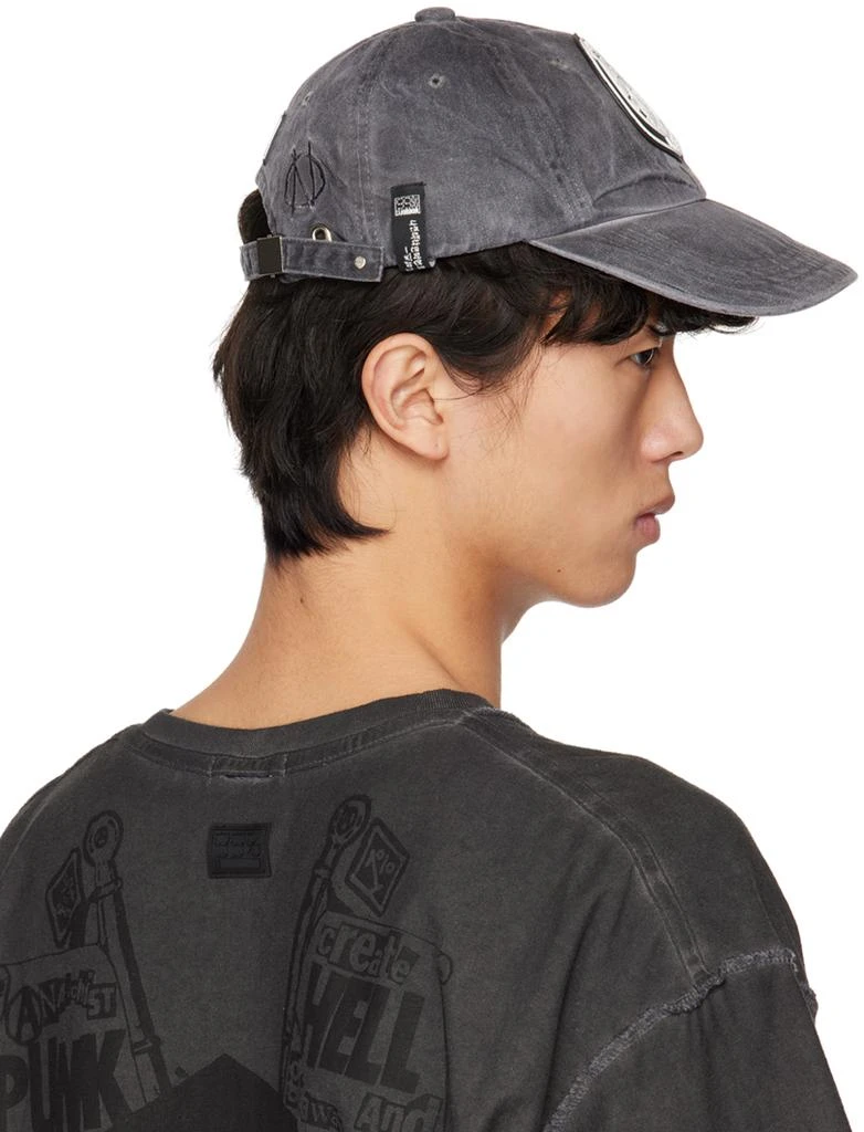 99% IS Gray Our Faith Patch Washed Cap 3