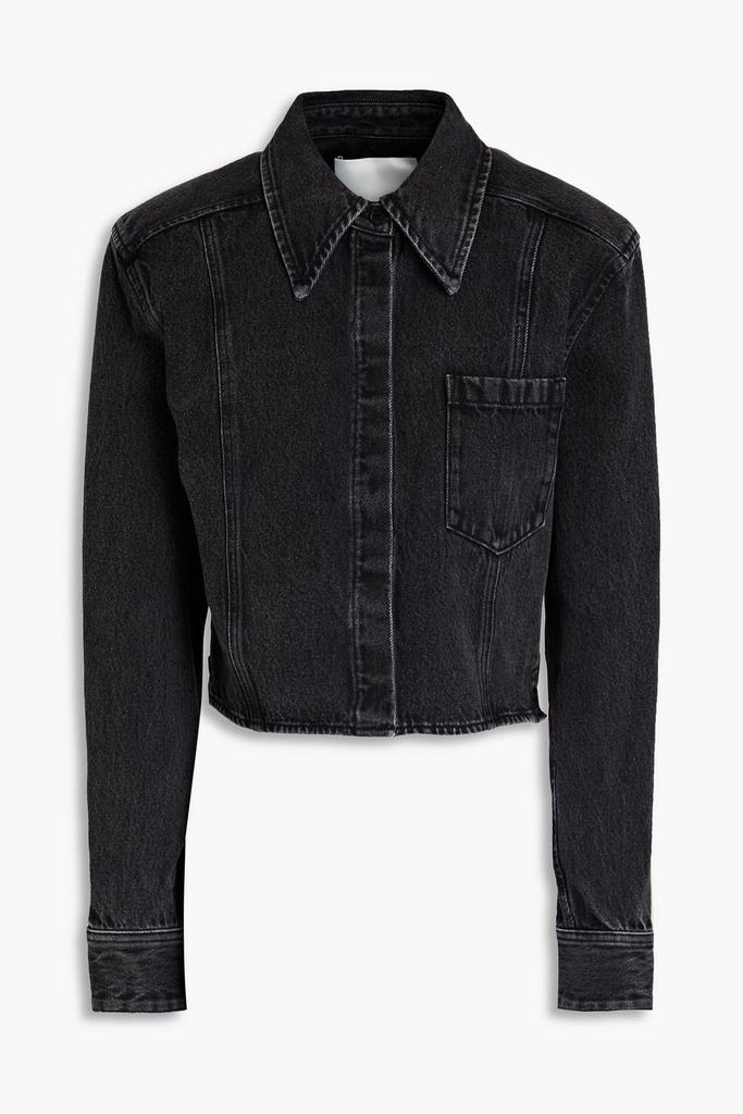 3.1 Phillip Lim Liberty embellished two-tone denim jacket