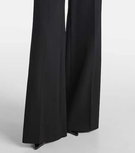 Stella McCartney High-rise wool-blend wide-leg pants 5